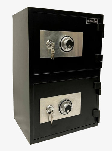 Southeastern Double Deck Fireproof Home Business Safe 1.5 hour 1,800F Mechanical Combination Lock - Southeastern Safes