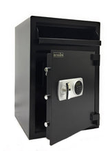 SOUTHEASTERN Drop safe with Quick digital lock including override keys and keyed inside compartment - Southeastern Safes