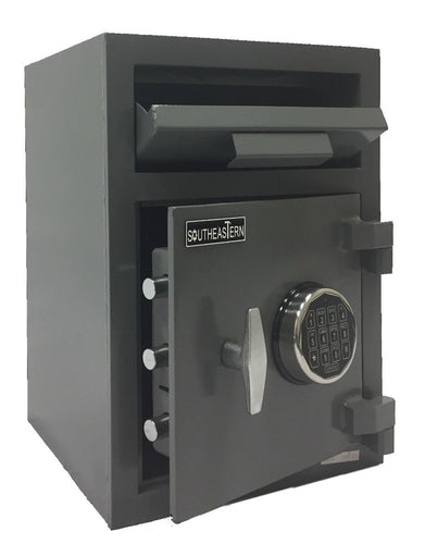 Southeastern F2014E Cash Drop Depository Safe Quick Digital Lock with backup keys - Southeastern Safes